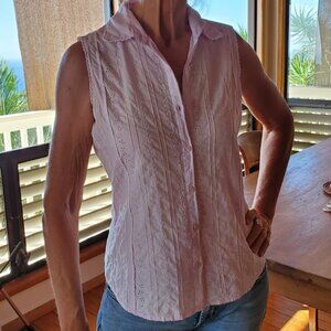Lightweight Sleeveless Top by CLAUDIA RICHARD